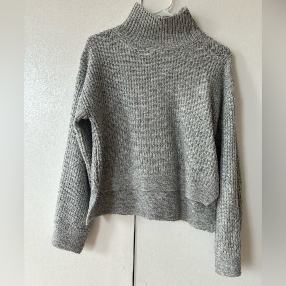 Topshop gray turtleneck